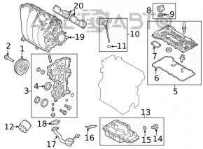 Sondă de ulei Hyundai Tucson 16-20 nouă OEM originală