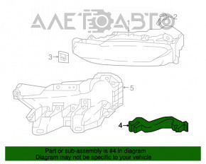 Suport far dreapta Infiniti QX30 17-