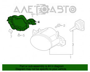 Suport suport dreapta pentru Nissan Rogue Sport 17-19, nou, original