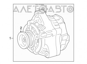 Generatorul Toyota Sequoia Tundra 08-16