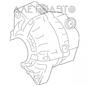 Generatorul Lexus RX350 10-15