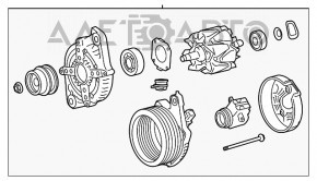 Generatorul Lexus IS250 14-20