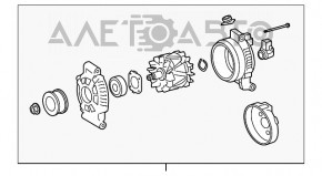 Generatorul Lexus LS460 07-12