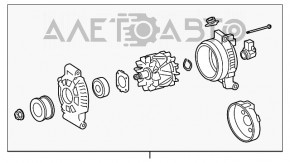 Generatorul Lexus LS460 07-12