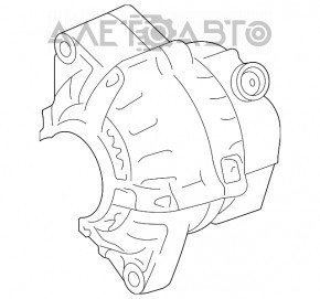 Generatorul Toyota Camry v55 15-17 2.5 SUA