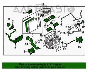 Arzător complet pentru Infiniti Q50 14-