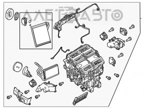 Arzătorul complet asamblat Nissan Rogue 21-22 construit în SUA