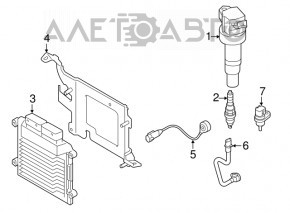 Flanșa sistemului de răcire Hyundai Elantra AD 17-20 2.0 nou OEM original