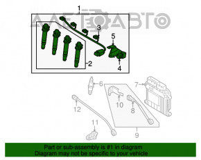 Bobina de aprindere Kia Forte 4d 14-16 1.8 nou OEM original