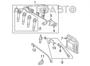 Bobina de aprindere Kia Forte 4d 14-16 1.8 nou OEM original