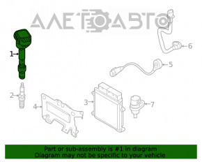 Bobina de aprindere Kia Forte 4d 17-18 restilizat 2.0 nou OEM original