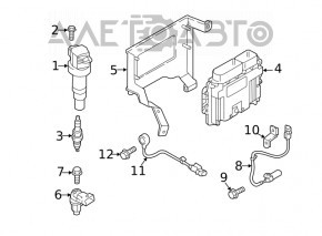 Катушка зажигания Hyundai Sonata 15-19 1.6T