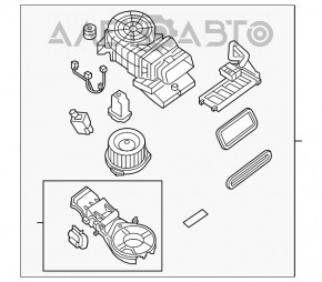 Arzător complet pentru Infiniti JX35 QX60 13-