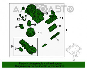 Arzător complet pentru Infiniti JX35 QX60 13-