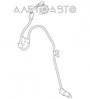 Senzorul ABS frontal stânga pentru Subaru B9 Tribeca, nou, original OEM