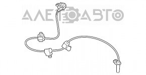 Senzorul ABS din spatele dreapta al Subaru Forester 19- SK