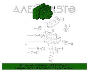 ABS ABS Subaru Outback 20 - lichidul de frână curge.