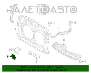 SENZOR DE CONTROL AL EMISIILOR DE SMOG Infiniti JX35 QX60 13-