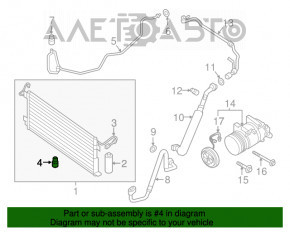 Senzorul de temperatură a aerului ambiant Nissan Leaf 11-17, nou, original OEM