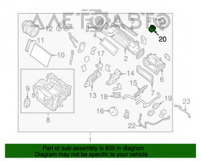 Registrul Nissan Leaf 11-17