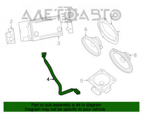 USB Hub AUX Nissan Rogue 14-20