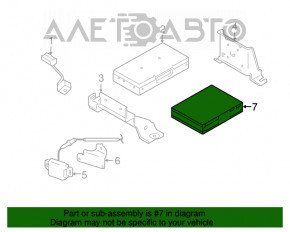 Receptor de radio prin satelit Infiniti FX35 FX45 03-08