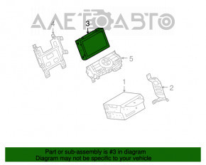 Monitor, display, navigație Infiniti G25 G37 4d 06-14