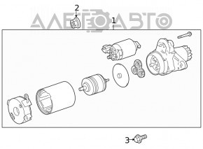 Pornire Toyota Highlander 20-22 3.5 sub stop-go, combustibil pe piese de schimb.