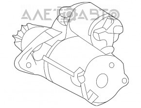 Pornire Lexus ES350 13-18 cu electrolit oxidat.