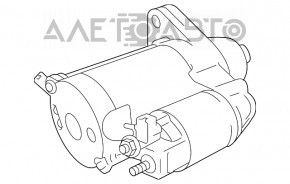 Стартер Toyota Sequoia Tundra 08-16 4.6 5.7