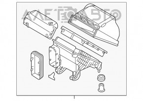 Корпус воздушного фильтра Hyundai Sonata 15-17 1.6T