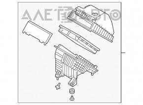 Корпус воздушного фильтра Hyundai Tucson 16-21 2.0 2.4