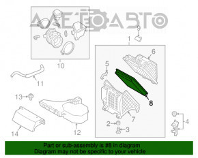 Filtrul de aer Hyundai Santa FE Sport 13-18 2.4