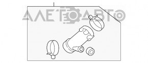 Conducta de aer din carcasa filtrului de aer Kia Niro 17-22 HEV, PHEV nou original OEM