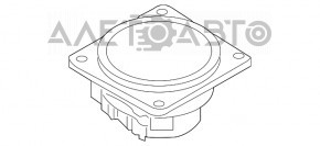 Difuzor torpedo dreapta Infiniti JX35 QX60 13- BOSE