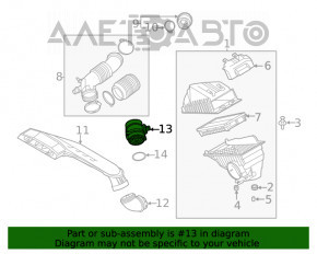 Contor de aer Hyundai Sonata 20- 1.6T, 2.5 cu carcasă