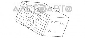 Radio-casetofon Nissan Sentra 13-19 fără monitor.