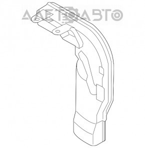 Воздуховод на мусоросборник Kia Soul 14-19 OEM