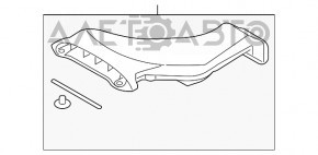 Receptor de aer Kia Optima 16- 2.4 nou OEM original