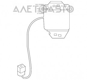 TELEPHONE PHONE ANTENNA MODULE UNIT Nissan Pathfinder 13-20