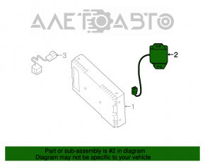 MODUL UNITATE ANTENĂ TELEFONICĂ TELEFONICĂ Nissan Pathfinder 13-20