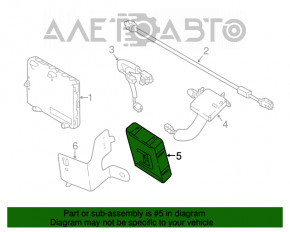 TELEMATICS COMMUNICATION CONTROL MODULE Infiniti QX50 19-