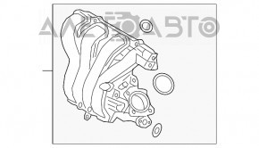 Коллектор впускной Kia Niro 17-22 HEV, PHEV новый OEM оригинал