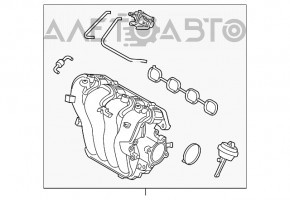 Коллектор впускной Hyundai Veloster 12-17