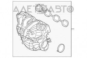 Коллектор впускной Hyundai Sonata 15-17 1.6T