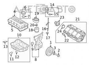 Colector de admisie Kia Optima 11-15 2.4