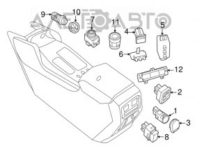 Conectorul RCA Nissan Pathfinder 13-20