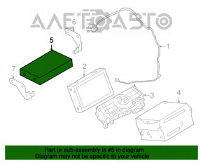 Calculatorul de control al afișajului Nissan Murano z51 09-14