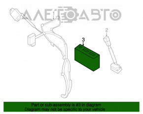 Unitate de control a puterii - Tel Nissan Pathfinder 13-20