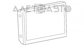 Monitor, display, navigație Infiniti Q50 14- zgârieturi